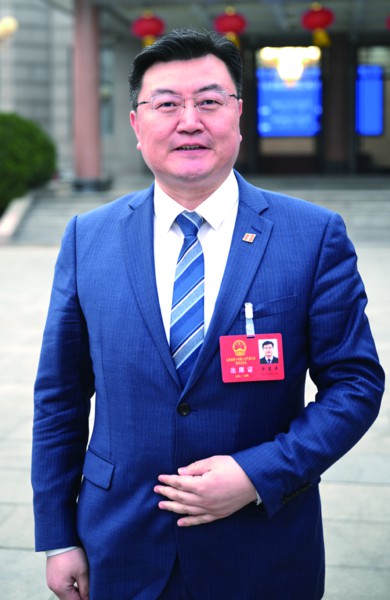 省人大代表李慧涛 记者 张效嘉 摄